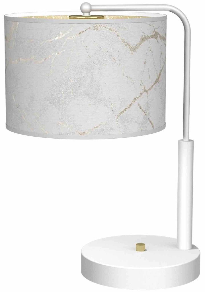 Lampada da tavolo Milagro Senso MLP7310 bianco oro