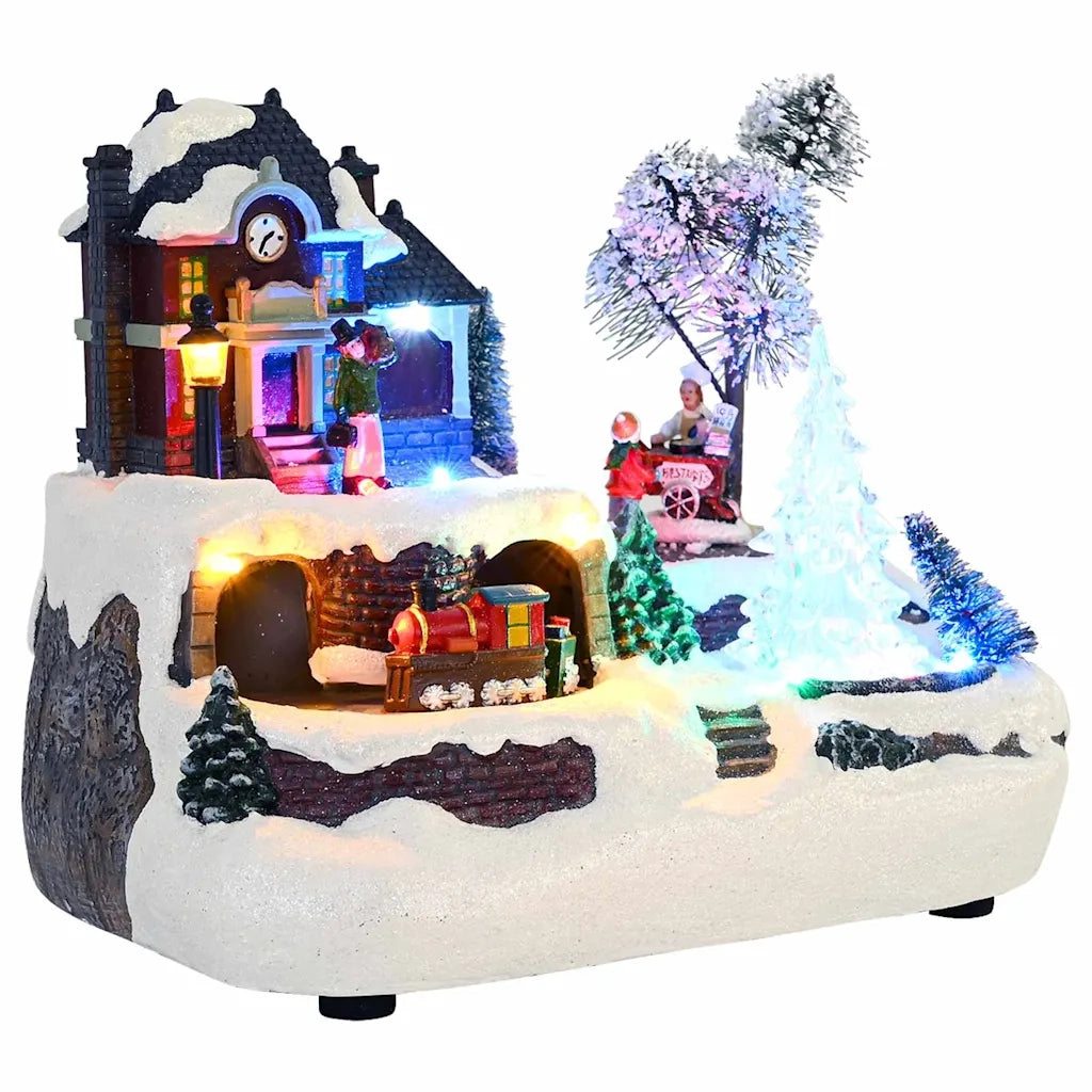 Tavolo di Natale Multicolore 23,5 x 16 x 18,5 cm Resina CFW3990213