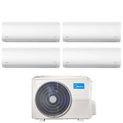 Condizionatore Midea Quadri Split Inverter serie XTREME 9000+9000+9000+12000 Btu con M4OE-28 R-32 Wi-Fi Integrato