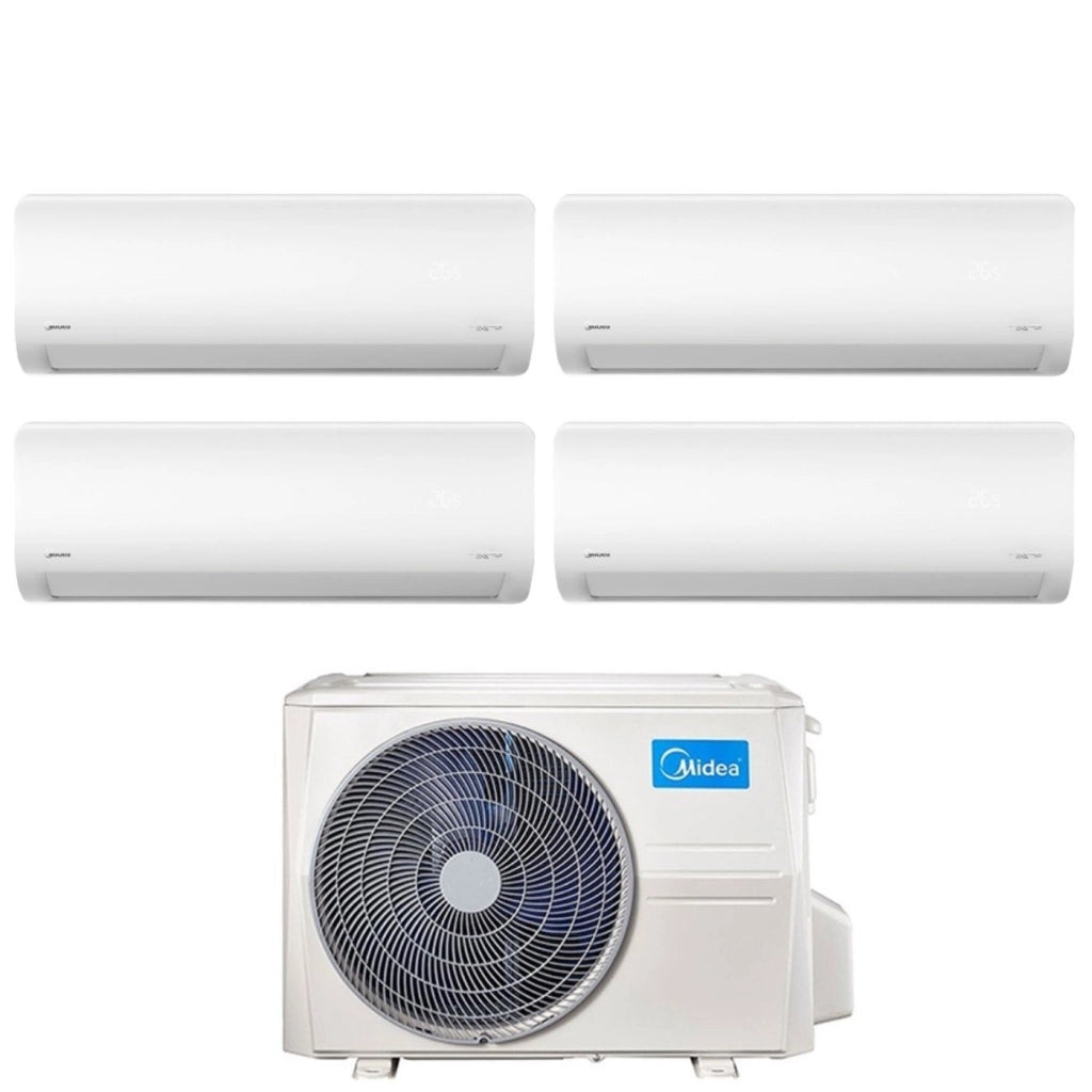Condizionatore Midea Quadri Split Inverter serie XTREME 9000+9000+9000+12000 Btu con M4OE-28 R-32 Wi-Fi Integrato