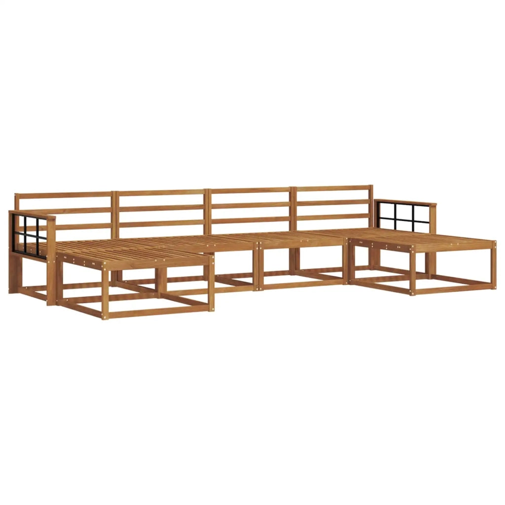 Set di divani da esterno 6 pcs Naturale 3367972