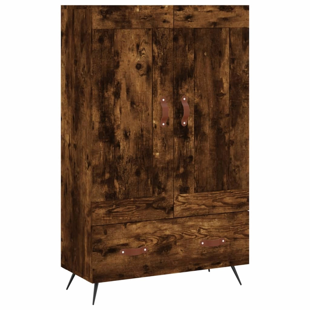 Buffet credenza cassettiera mobiletto mobile contenitore organizer cucina soggiorno salotto alto 69,5 x 31 x 115 cm legno ingegnerizzato marrone 02_0033389