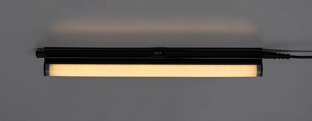 Lampada sottopensile Rabalux Bareg nera 31cm LED 4W CCT