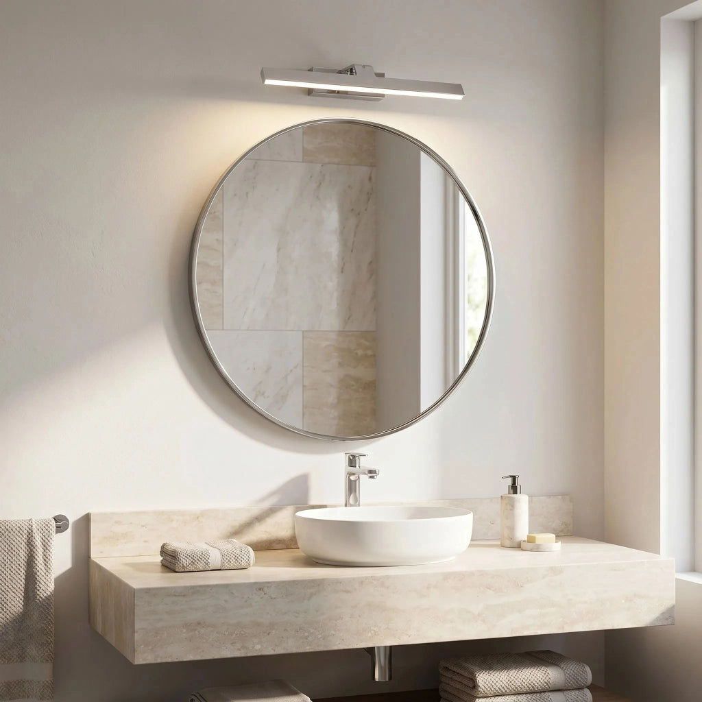 Applique Da Bagno Led Swe001-1w 43cm Chrome