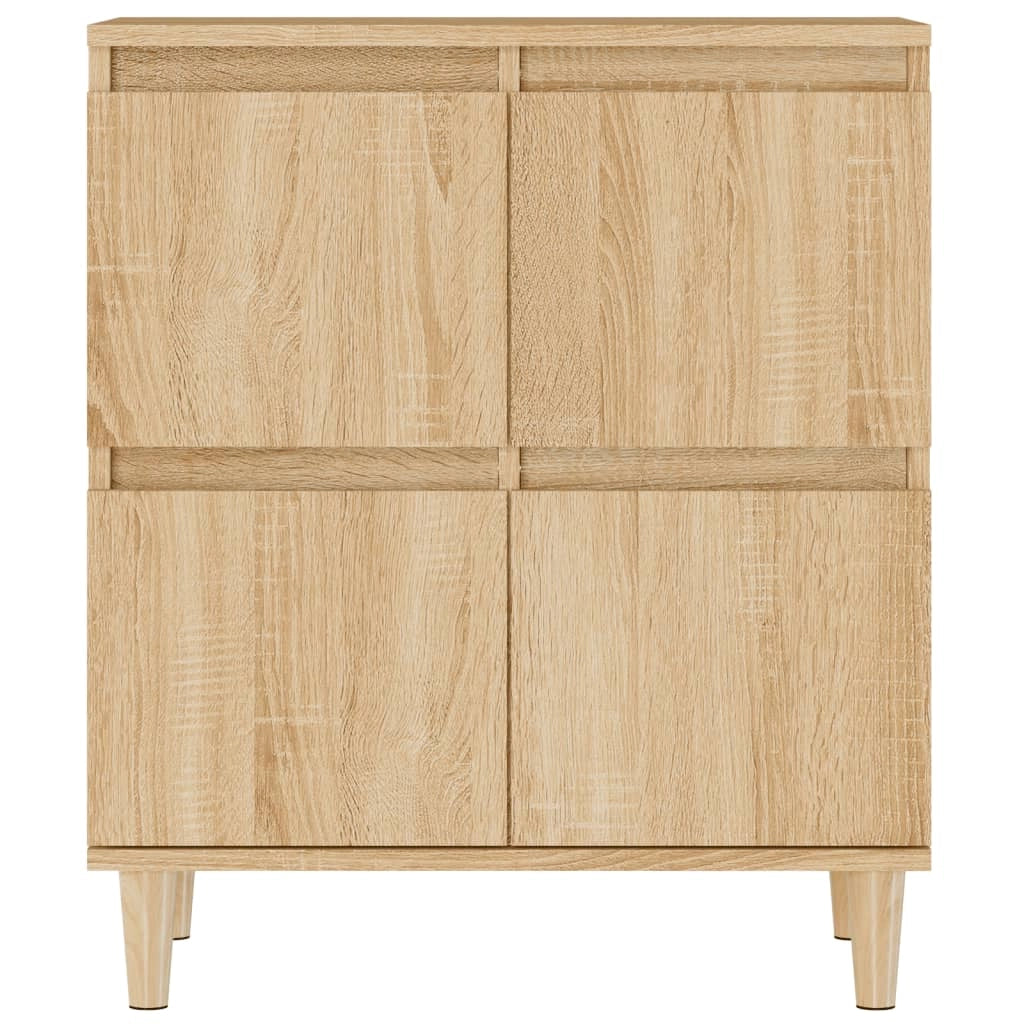 Buffet credenza cassettiera armadio mobile contenitore organizer per cucina soggiorno salotti set di 2 Sonoma 60 x 35 x 70 cm in legno ingegnerizzato marrone 02_0036820