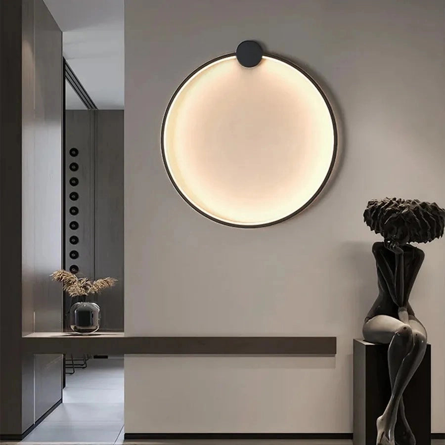 Lampada Da Parete Led App1389-cw Black 50cm