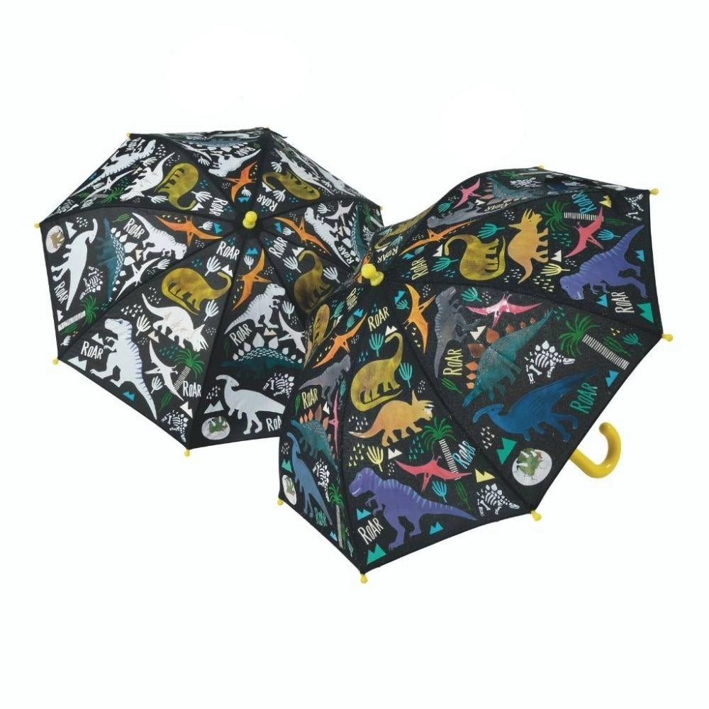 Floss & Rock - Colour Changing Umbrella - Dino