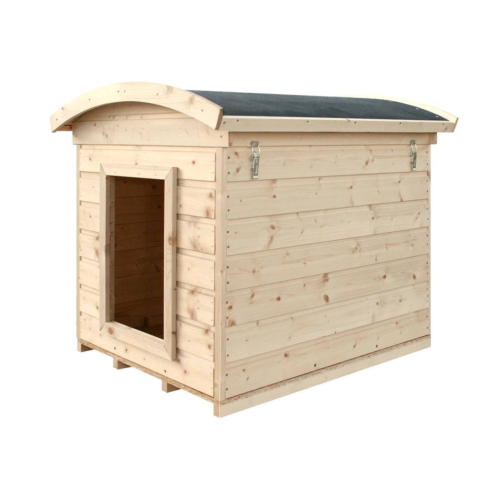 Cuccia per cani in legno da esterno - 87 x 102 x H85 cm - Timbela M405-1