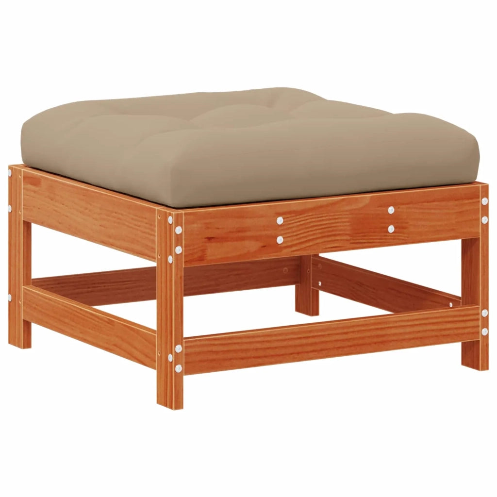 Set Lounge da Giardino 10 pcs Marrone Cerato 3418083