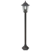 Lampioni da Giardino 6pz E27 110 cm Alluminio Bronzo 44205
