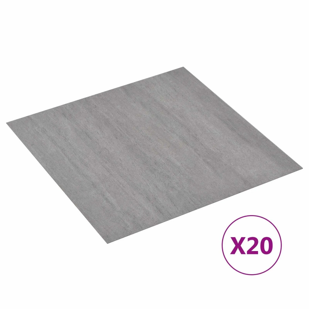 Plance per Pavimentazione Autoadesiva 30,5 x 30,5 cm 20 pz PVC CFW5709024