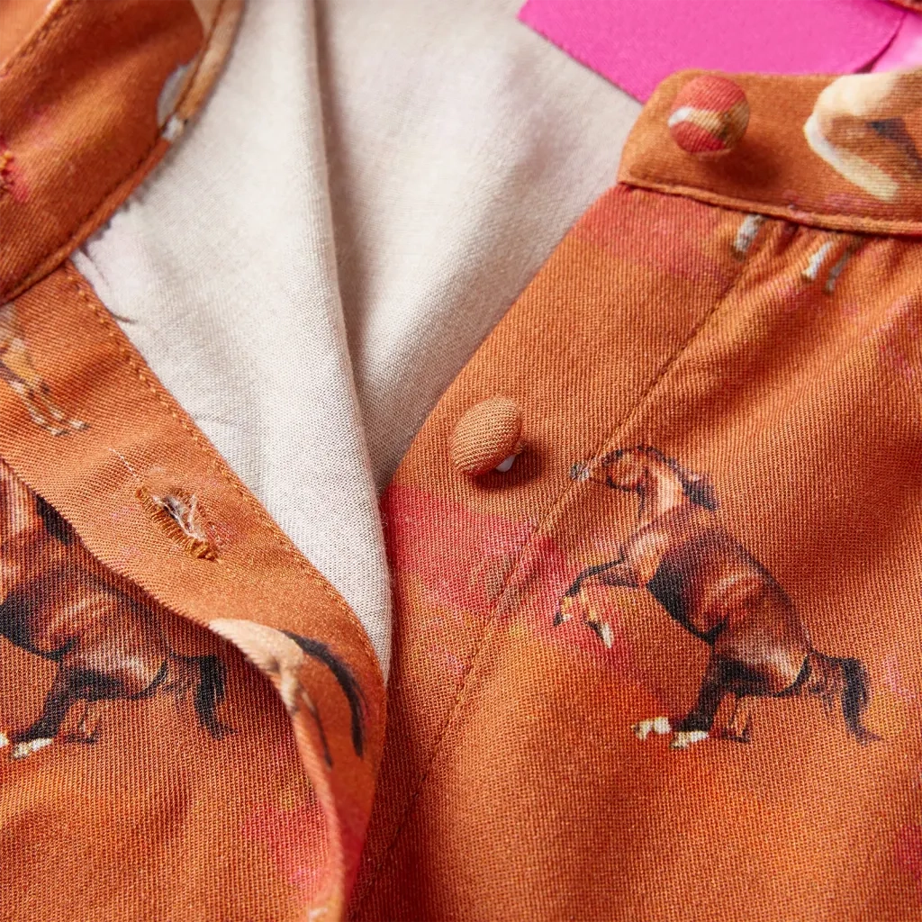 Abito da Bambina Cognac 140 15062