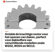 Motore per cassa di carico - Acciaio inossidabile - 19 denti - Diametro esterno 17 mm - Diametro interno 6,5 x 8 mm - Nuovo di fabbrica - Motore di trasmissione