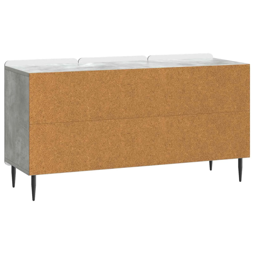 Mobile TV | Armadietto TV | Mobile Porta TV Grigio Cemento 99 x 34,5 x 52 cm Legno ingegnerizzato