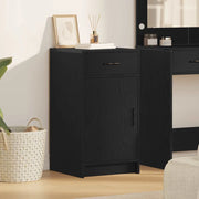 Credenza Rovere Nero 40 x 40.5 x 75 cm Legno multistrato 865065