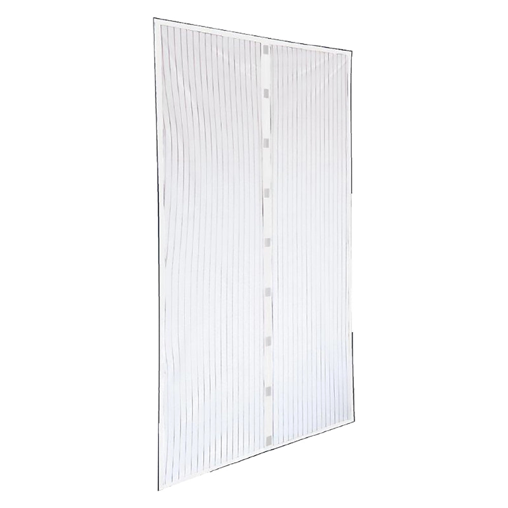 1pz zanzariera in poliestere con magneti per porta cm 140 x 250 - colore bianco cod:ferx.3143050nlm
