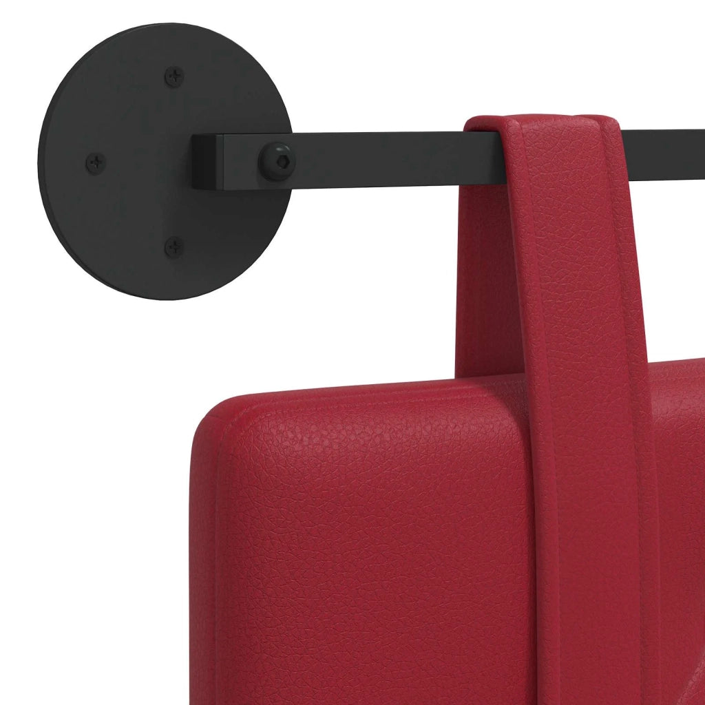 Testiera | Testata sospesa Rosso Vino Similpelle