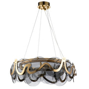 Lampada Da Soffitto APP1545-8CP Brush Gold / Grey