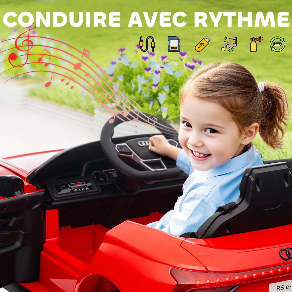 Auto elettrica per bambini 12V ¨C Minimal ¨C rosso