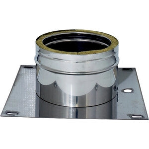 C PIASTRA DI BASE INOX DOP PARETE D 25/30 CM
