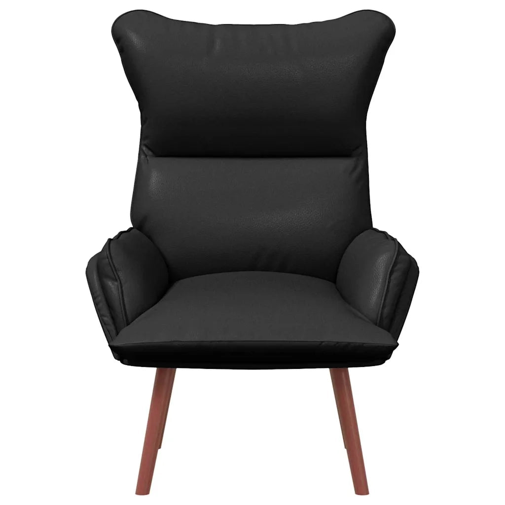 poltrona Nero 69 x 74 x 93 cm Pelle Artificiale 42001863