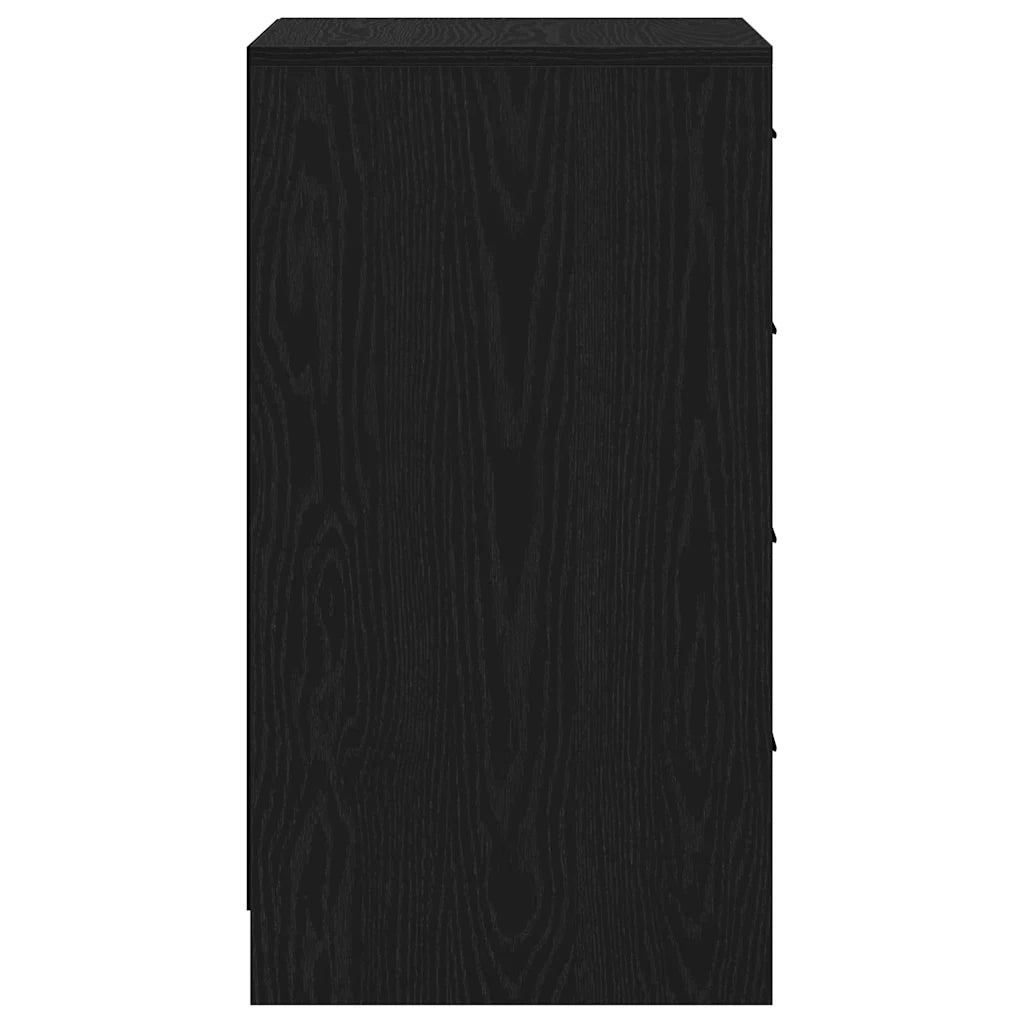 Credenza Rovere nero 40 x 41 x 75 cm Legno multistrato 865056