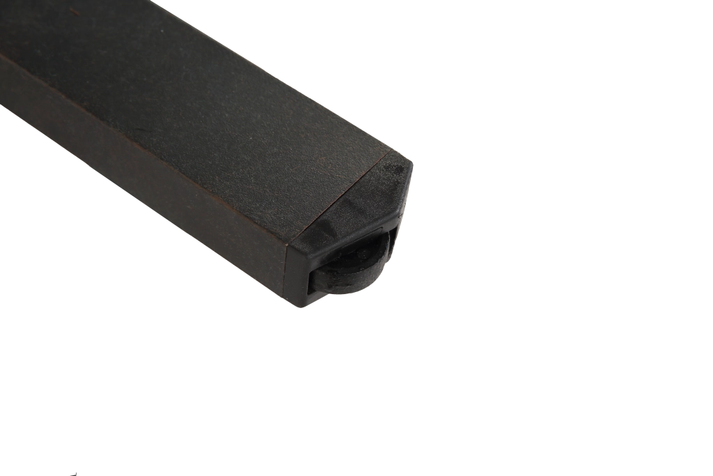 Tavolino da Esterno in Alluminio ¨C MINIMAL ¨C Quadrato, Marrone Scuro