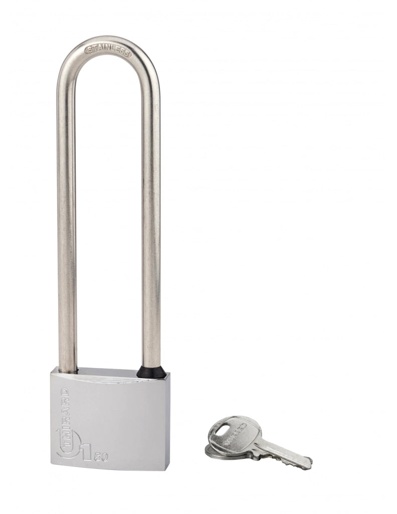Lucchetto TYPE 1 50 mm con arco lungo, 2 chiavi – THIRARD