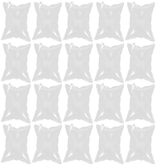 Sacchi per polvere da sparo 100 pezzi - Imballaggio flessibile - Materiale di riempimento - Materiale di imballaggio - Translucido - 20 x 25 cm
