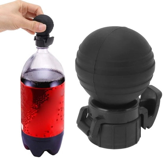 Dannulo - Flessa di bibita senza bollicine - Coperchio in silicone - Conservazione della freschezza - Resistente alla lavastoviglie - Conservazione dell'effervescenza efficiente - Peso leggero 27 g - Coperchio per bottiglie di bibita