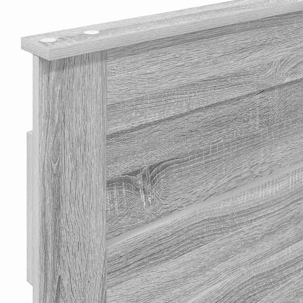 Testiera | Testata Grigio Sonoma Legno multistrato