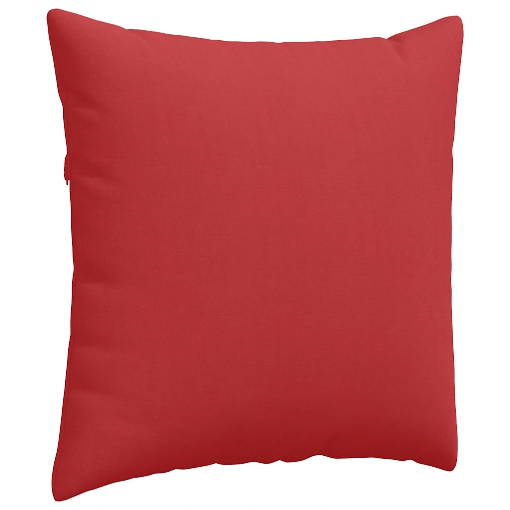 Cuscini da Divano 2 pcs Rosso 60 x 60 cm Tessuto 42014009