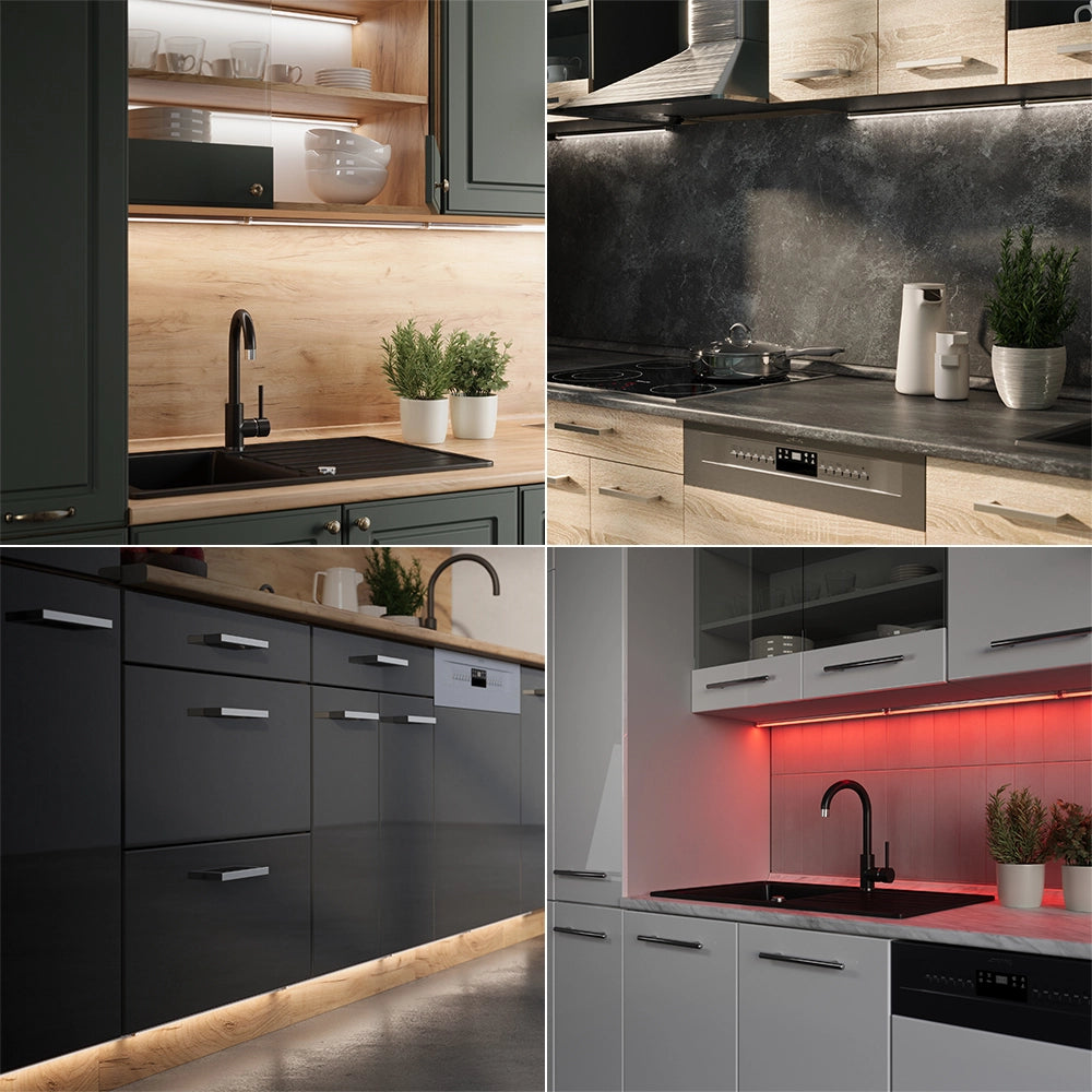 Vicco Striscia LED Bianco 40 cm con starter pack