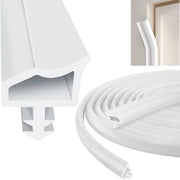 Afdichtstrip per porta - 20 m - Isolante acustico - Stoppera fumi - Striscia di sigillatura - Resistente all'umidità - Installazione facile - Striscia di sigillatura per porte