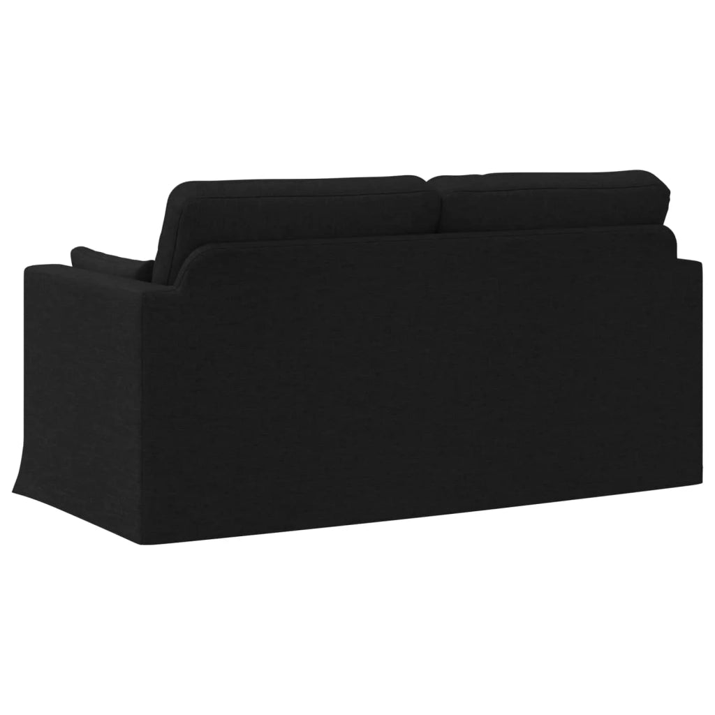 Divano Nero 158 x 78 x 80 cm Tessuto
