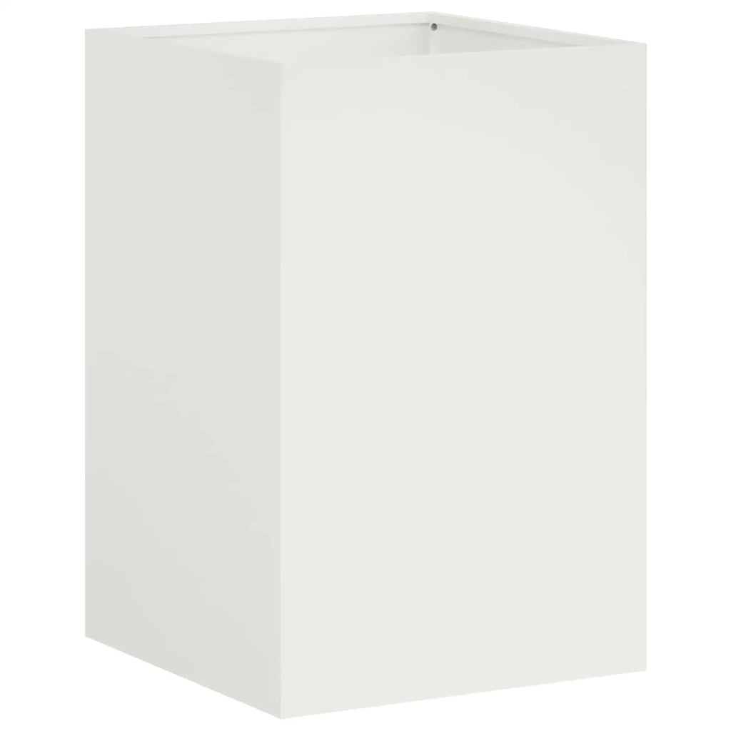 Vaso da giardino Bianco 40 x 40 x 60 cm 8005877