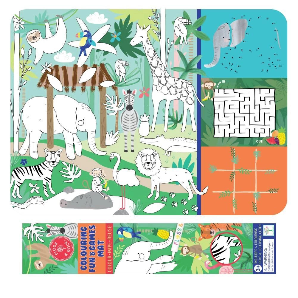 Floss & Rock - Activity Mat - Jungle