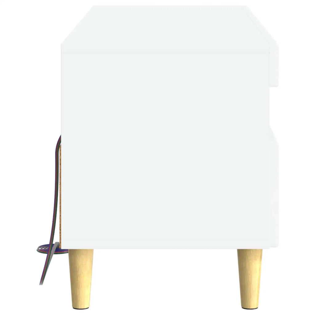Mobile TV LED Bianco Legno ingegnerizzato 896765