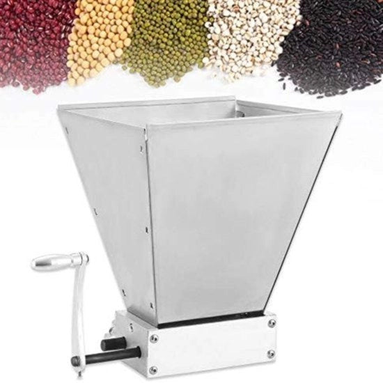 Molendario Tradizionale per Grani - Salutare e Efficiente per Molitura Fresca - Design Compatto e Sostenibile - Facile da Usare per l'Uso Domestico