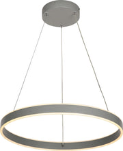 Lampada a sospensione Rabalux Othello LED 36W Ø59 grigia