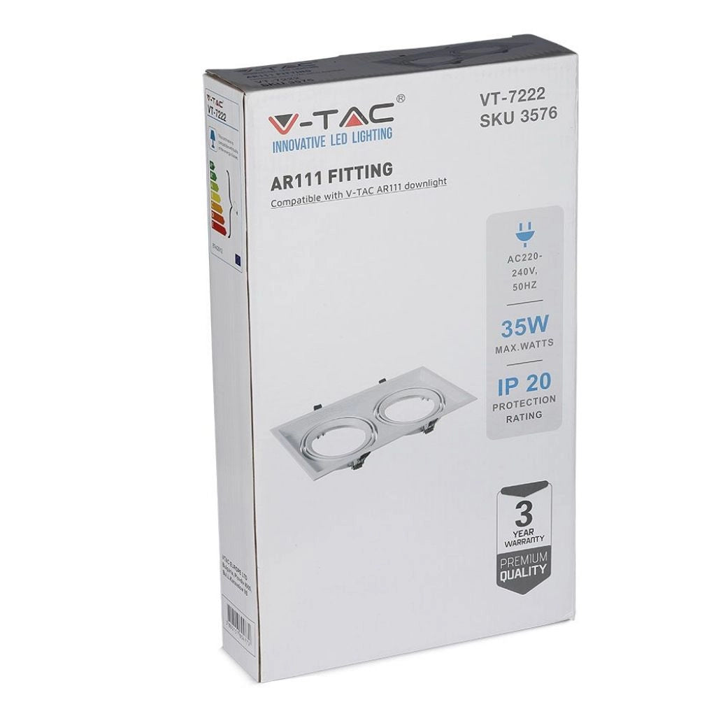 2xar111 montato bianco