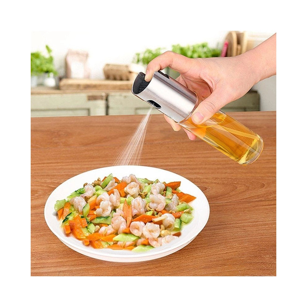 Trade Shop - Dispenser Dosatore Spray Per Olio Aceto Da Cucina Oliera Alimenti Cibo 100ml -