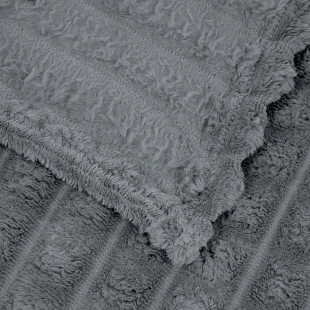 Coperta Grigio scuro 270 x 240 cm Panno 42016920