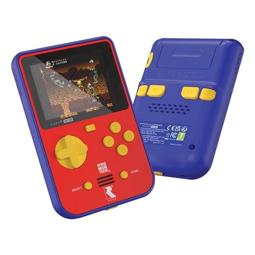 Console pocket evercade super pocket rare edition red e blue - 5060990242014
