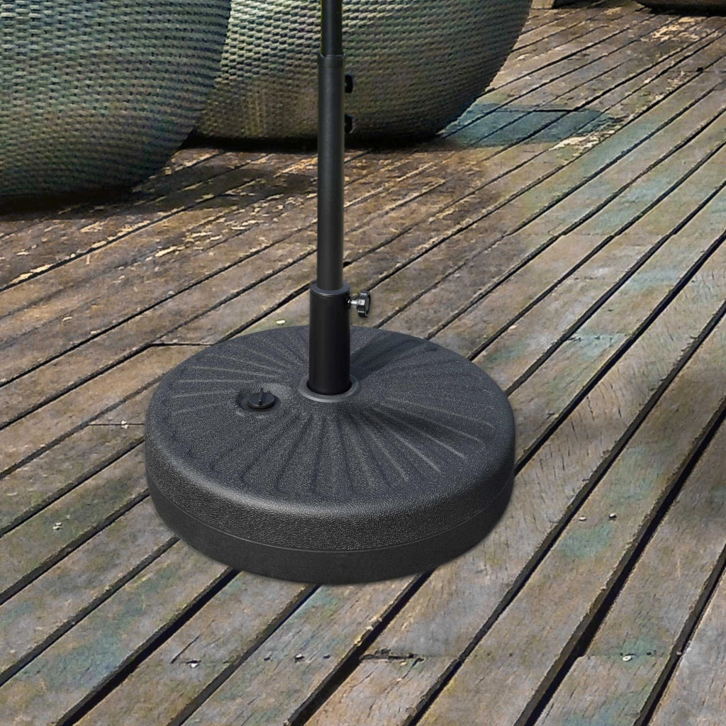 Base per Ombrellone ¨C Minimal ¨C Nero HDPE
