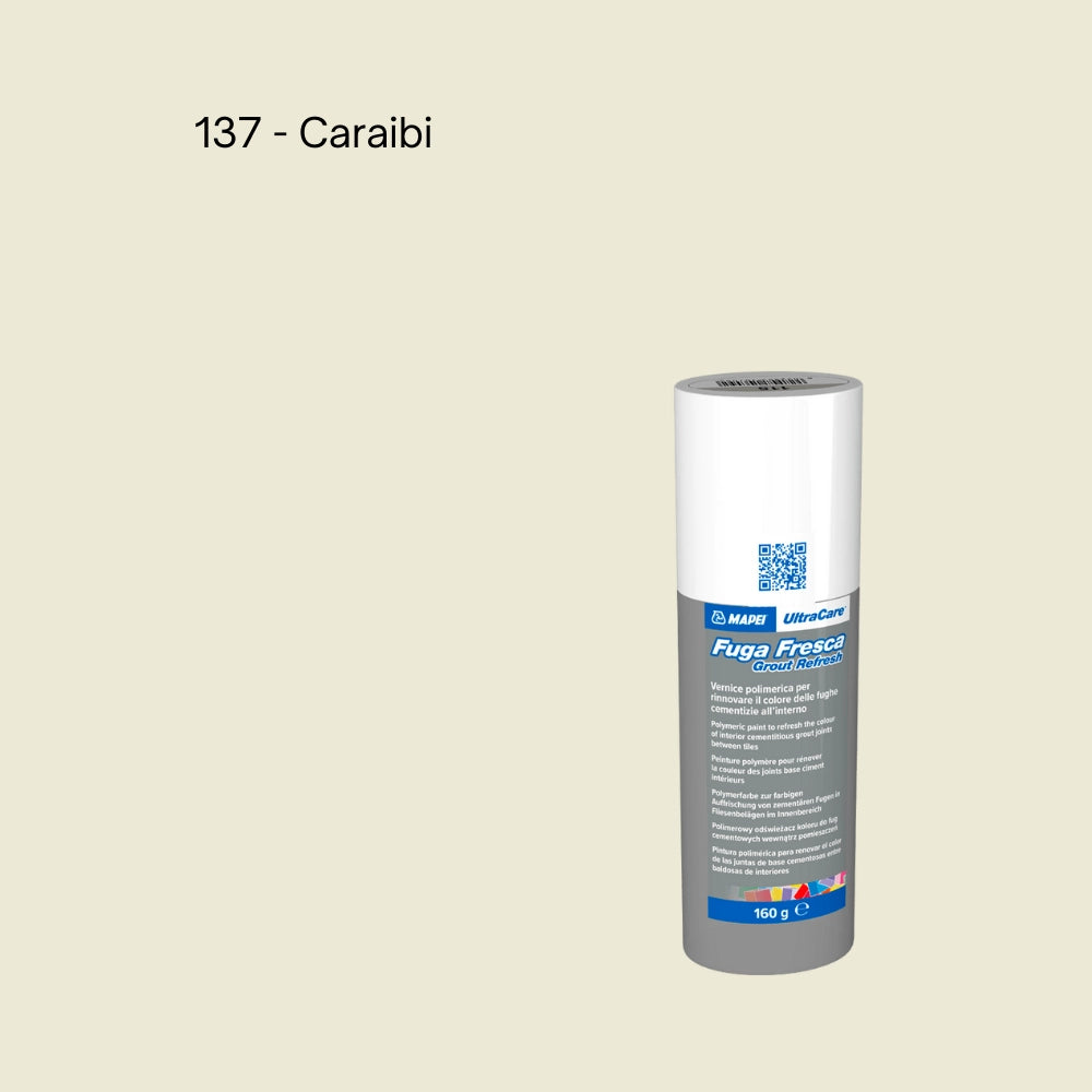 Rinnovo fughe sbiadite ripristinare pavimento ultracare fuga fresca 160 gr *** colore- caraibi - 137, confezione 1
