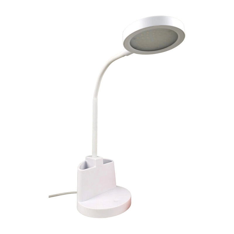 LAMPADA DA TAVOLO A LED 'SWAN 2' Col. Bianco