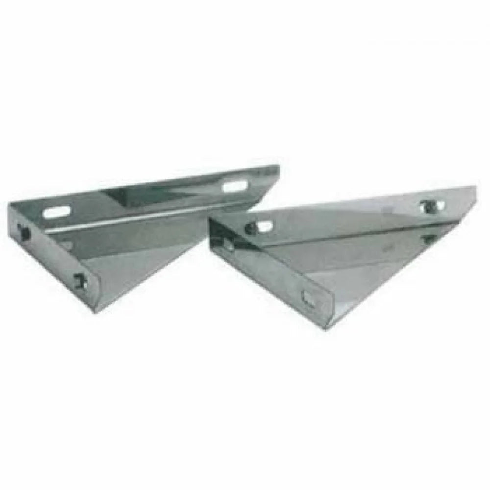 Coppia di angolari per supporto murale d.080 inox aisi316l b08x9