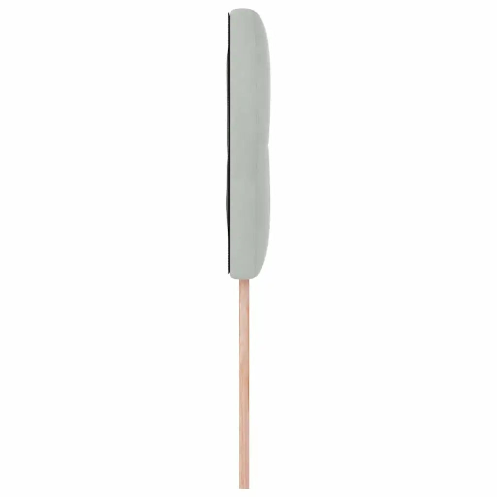 Testiera | Testata Grigio chiaro 100 cm Velluto