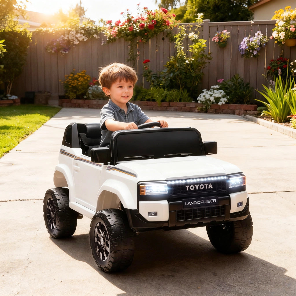 Auto Elettrica Bambini con Telecomando ¨C Minimal ¨C Bianco